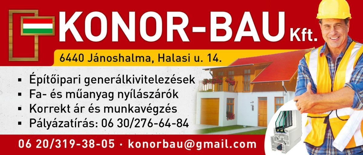 Üdvözöljük a Konor-Bau Kft. weboldalán | Konor-Bau Kft - Ajtók, Ablakok